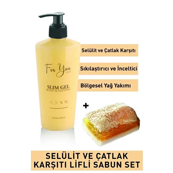 Slim Jel Inceltici - Sikilastirici - Yag Yakici- Catlak Karsiti Ve Selulit Kremi & Kabak Lifli Sabun Çatlak Önleyici ve Gidericiler Fiyatı