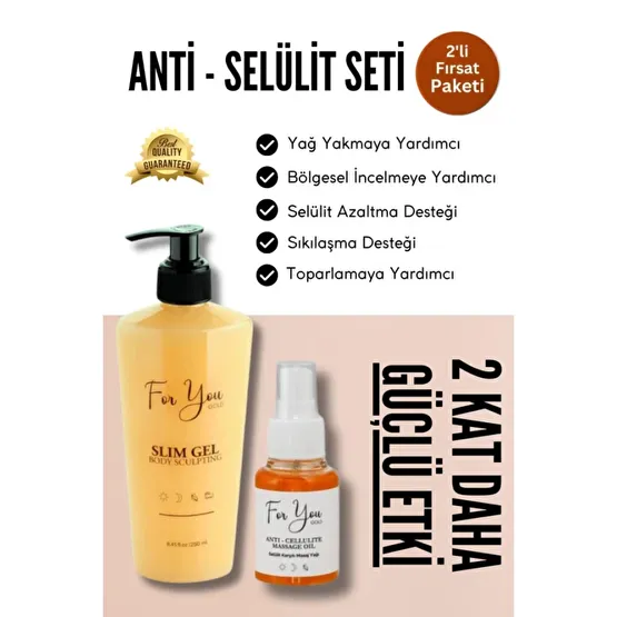 Slim Jel Inceltici, Sikilastirici, Yag Yakici Ve Anti Selulit Yag (Avantajli Set) Çatlak Önleyici ve Gidericiler Fiyatı