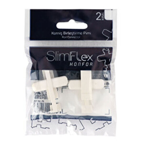 Slimflex Konfor Korniş Birleştirme Pimi 2 Kanallı Perde Aksesuarı Fiyatı
