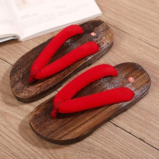 SlimpleStudio Japon Geta Takunya Kimono Unisex Sandalet