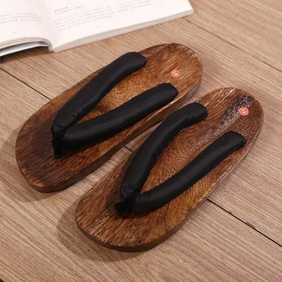 SlimpleStudio Japon Geta Takunya Kimono Unisex Sandalet