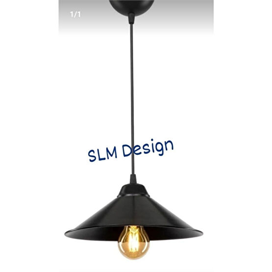 SLM Design Dore Tekli Siyah Sarkıt Avize Avize Fiyatı