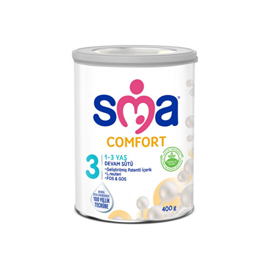 SMA 3 Devam Sütü Comfort 400 gr Bebek Mamaları Fiyatı
