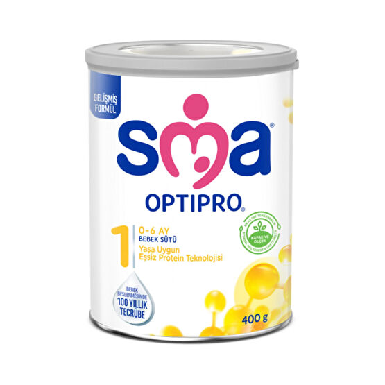 SMA Optıpro Probıot 1 Numara Bebek Sütü 400 Gr Bebek Mamaları Fiyatı