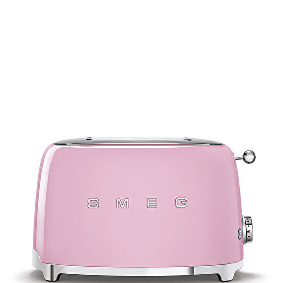 Smeg Tsf01Pkeu 2x2 Pembe Ekmek Kızartma Makinesi Ekmek Kızartma Makineleri Fiyatı
