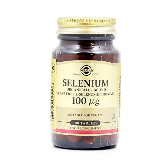 Solgar Selenium 100 Mcg 100 Tablet