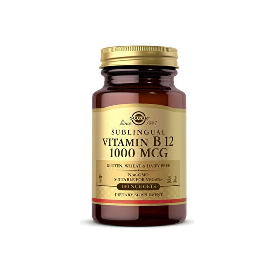 Solgar Vit B- 12 1000mcg 100 Tablet Sağlık / Diyet Fiyatı