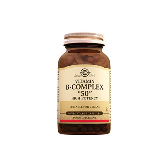 Solgar Vitamin B-complex 50 Kapsül Sağlık / Diyet Fiyatı