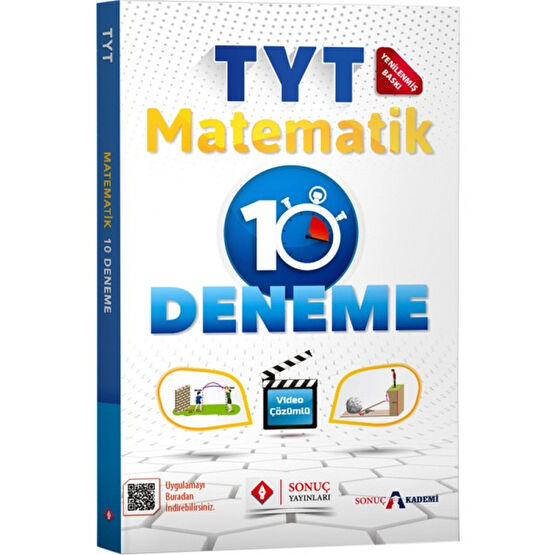 Sonuç Yayınları AYT Matematik 10'lu Deneme 2021-2022 Kaynak Kitapları Fiyatı