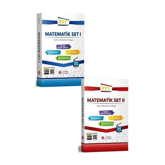 Sonuç Yayınları TYT Matematik Set 1-2 Kazanım Merkezli Soru Bankası Seti Ders Sınav Kitapları Fiyatı