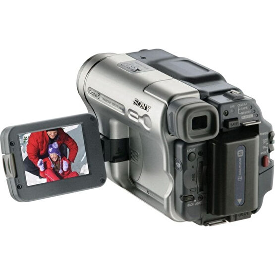 Sony DCR-TRV285E Digital 8 990X Zoom Video Kamera Nostalji Batarya Sorunlu - Gri Dijital Video Kameralar Fiyatı