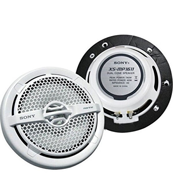 Sony Xs-Mp1611 16 CM 40W RMS Marin Oto Hoparlör Oto Hoparlörleri & SubWoofer Fiyatı