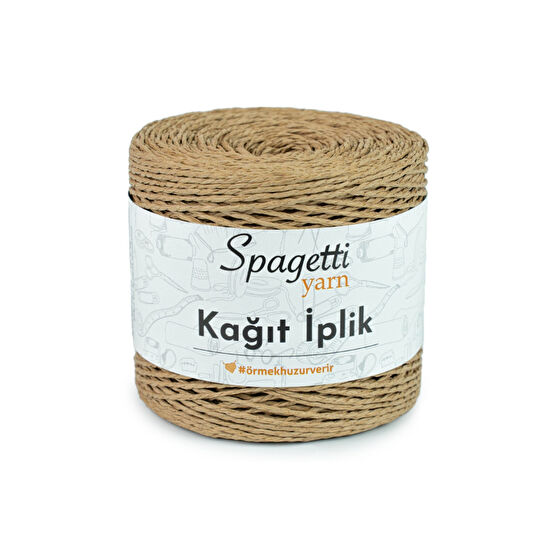 Spagettiyarn Kağıt Ip Bej El Örgü Ipliği Dikiş Makinesi Aksesuarları Fiyatı
