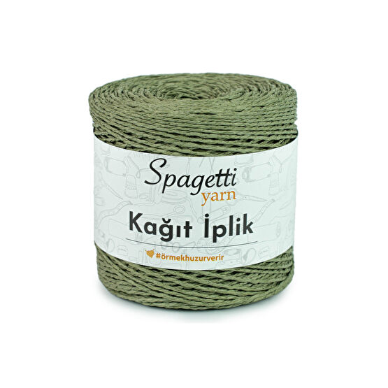 Spagettiyarn Kağıt Ip Haki El Örgü Ipliği Dikiş Makinesi Aksesuarları Fiyatı