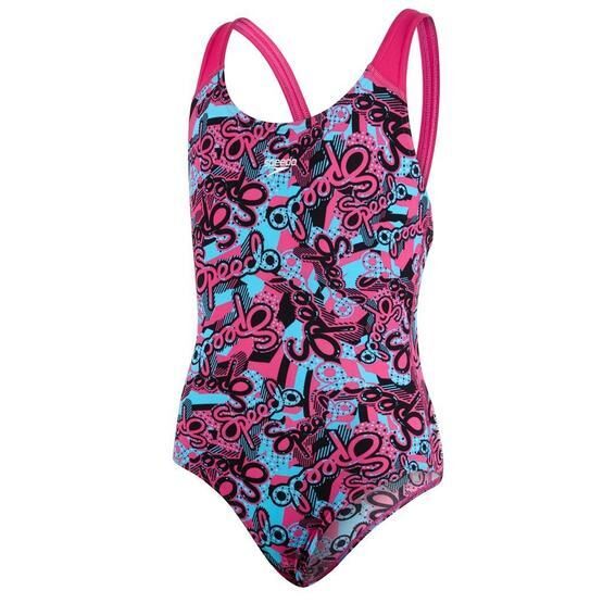 Speedo  8-07386B483 Çok Renkli Kız Çocuk Mayosu