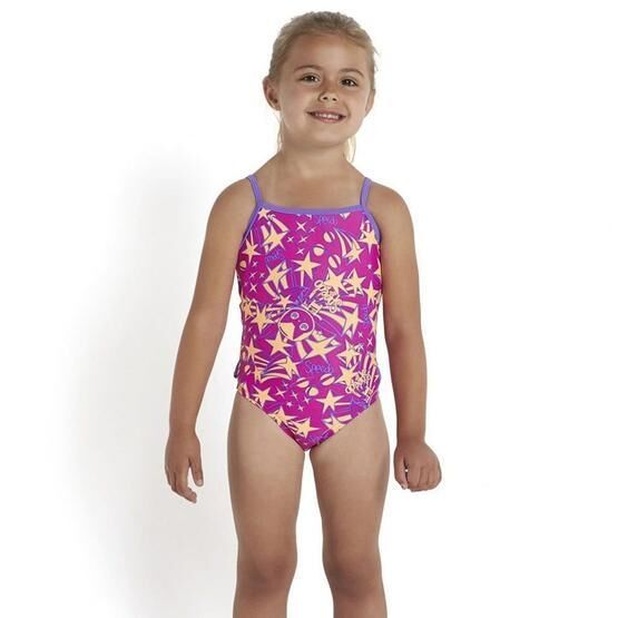 Speedo 8-07972A067 Essential Frill Çocuk Mayosu
