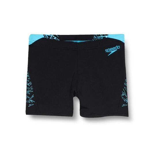 Speedo 8-10848C728 Siyah Boom Splice Aquashort Erkek Çocuk Mayosu
