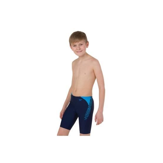Speedo 8-10849C577 Endurance 10 Boom Erkek Çocuk Jammer Yüzücü Mayosu