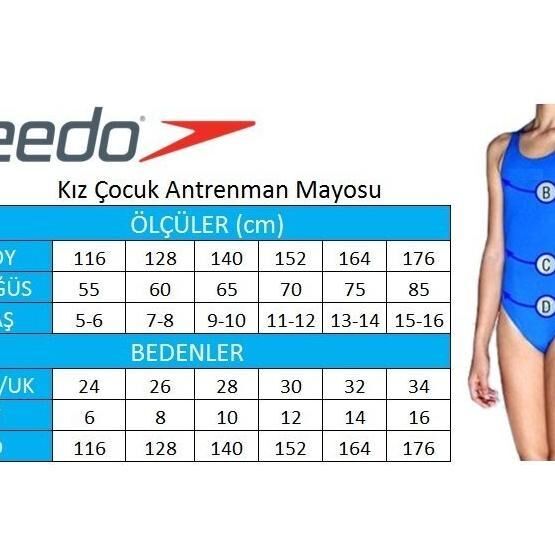 Speedo Funsplash Allover Splashback Kız Çocuk Mayosu
