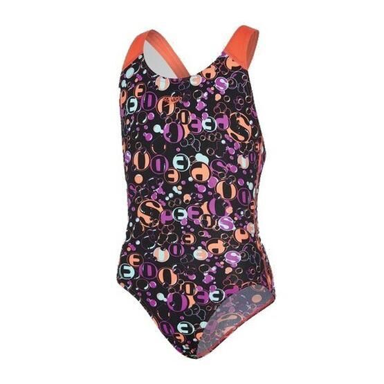 Speedo Funsplash Allover Splashback Kız Çocuk Mayosu