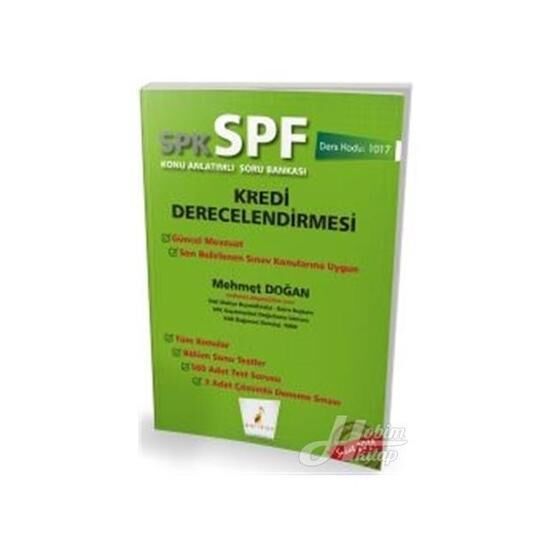 SPK - SPF Kredi Derecelendirmesi Konu Anlatımlı Soru Bankası - Mehmet Doğan