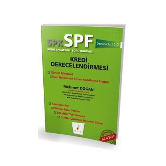 SPK - SPF Kredi Derecelendirmesi Konu Anlatımlı Soru Bankası - Mehmet Doğan