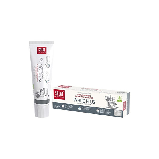 Splat Professional Diş Macunu White Plus 100 ml | Güçlü Beyazlık Diş Macunları Fiyatı