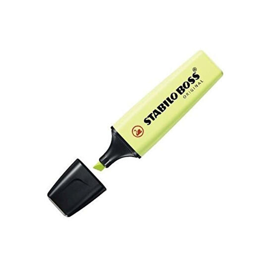Stabilo Boss Fosforlu Kalem Pastel Limon Yeşil Fosforlu Kalem Fiyatı