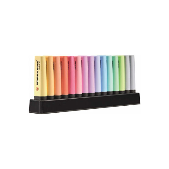 Stabilo Boss Original Fosforlu Kalem Yeni Masa Seti 15 Karışık Pastel Renk Fosforlu Kalem Fiyatı