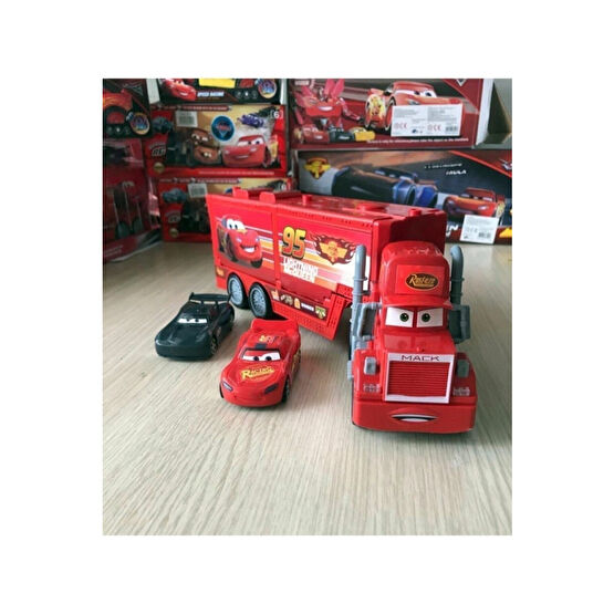 Star Şimşek Mcqueen Oyuncak Mc Tır Kapakları Açılabilen 2 Arabalı Oyuncak Arabalar Fiyatı