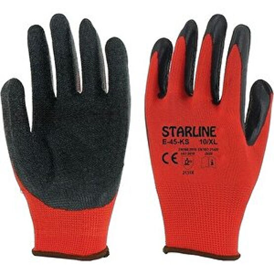 Starline E-45 Dalgalı Lateks Eldiven No:9/l İş Eldiveni Fiyatı