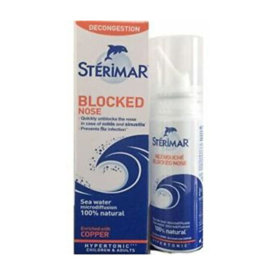 Sterimar Hipertonik (Blocked Nose) Deniz Suyu Burun Spreyi 100ml
