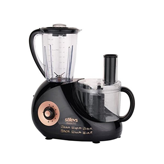 Stilevs Robotek Sgh20060 1500 ML 1000 W Siyah Mutfak Robotu Mutfak Robotları Fiyatı