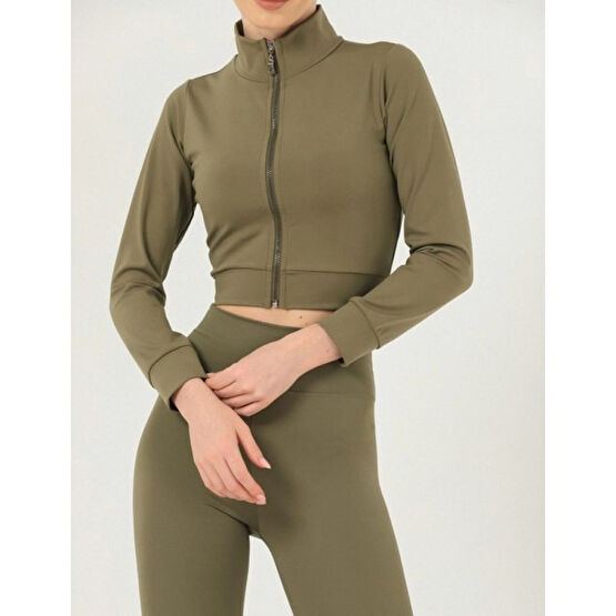Stilvoll Haki Spor Ceket Mont (Outdoor) Fiyatı