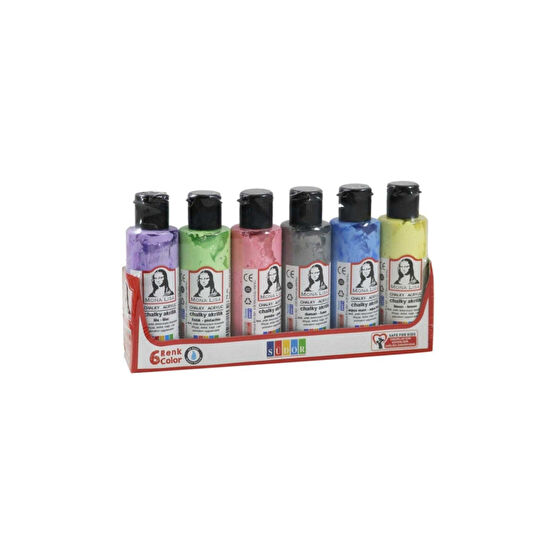 Südor Mona Lisa Chalky Akrilik Boya 6 Pastel Renk X 70 ml Şişe Akrilik Boya Fiyatı