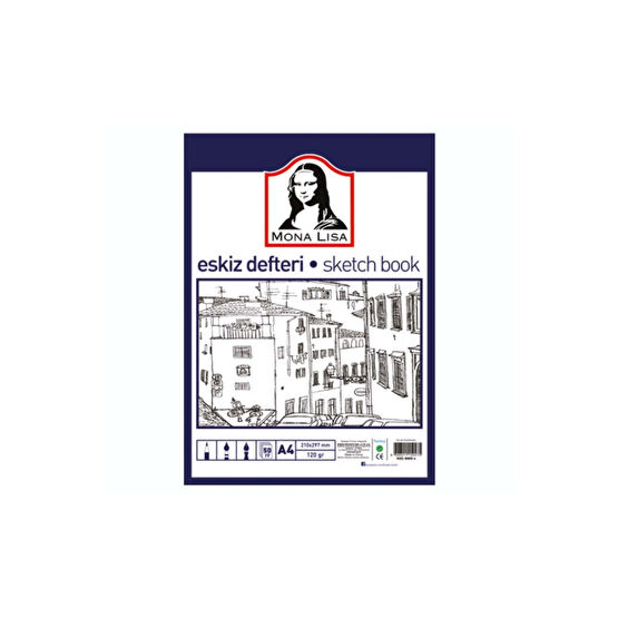 Südor Mona Lisa Eskiz Defteri A4 50yp 120gr Bn05-4