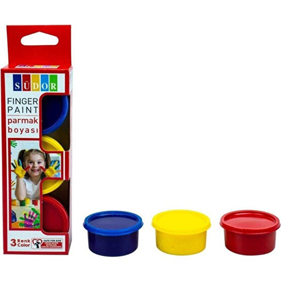 Südor Parmak Boyası Su Bazlı 30 ml 3 Renk SD821 Yüz & Parmak Boyası Fiyatı