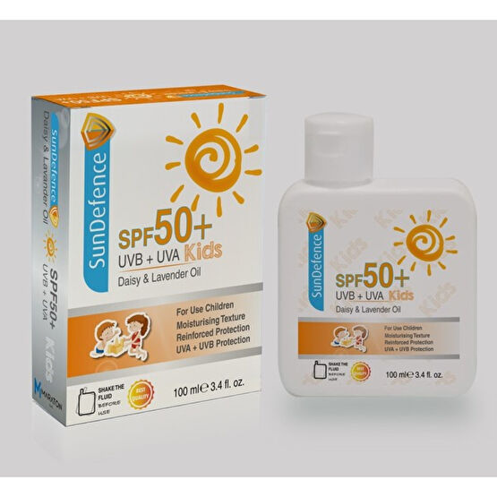 Sundefence Güneş Kremi Kids Papatya ve Lavanta Spf 50+ 100 ml Bebek Güneş Kremi Fiyatı