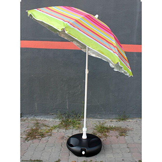 Sunlife Uv Korumalı Çok Renkli 8 Tel Fiberglass Gövdeli 360C° Dönen Başlıklı 170 Cm Plaj Şemsiyesi (Bidonsuz) Bahçe Şemsiyesi Fiyatı