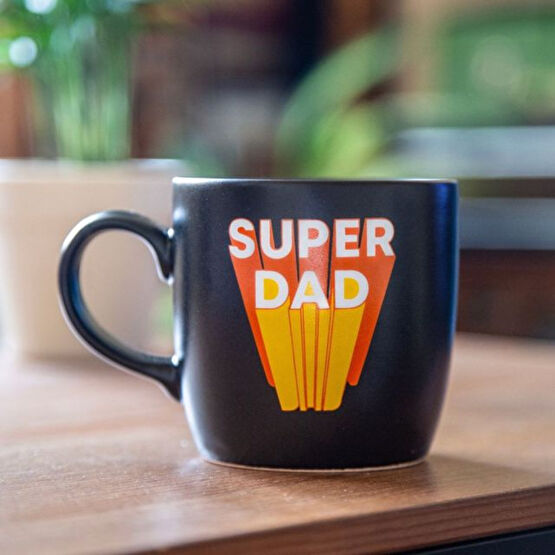 Super Dad Siyah Kupa