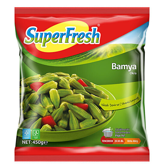 Superfresh Bamya 450 G Dondurulmuş Gıda Fiyatı
