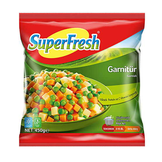 Superfresh Garnitür 450 G Dondurulmuş Gıda Fiyatı
