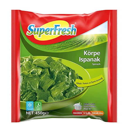 Superfresh Ispanak 450 G Dondurulmuş Gıda Fiyatı