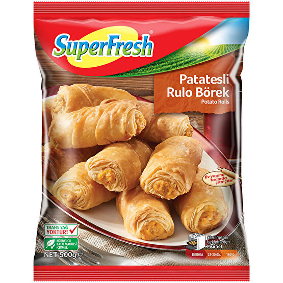 Superfresh Mini Börek Patatesli 500 g Dondurulmuş Gıda Fiyatı
