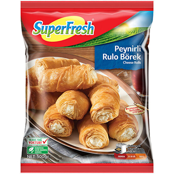 Superfresh Mini Peynirli Börek 500 Gr Dondurulmuş Gıda Fiyatı