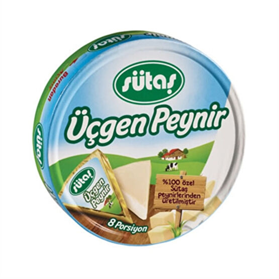 Sütaş Üçgen Peynir 8'li 12,5 gr Peynir Fiyatı