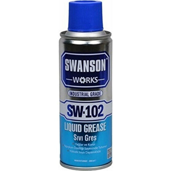 Swanson Works Sıvı Gres Yağı Rulman Dişli Yağlama Zincir Yağlayıcı Sprey 400 ml Bakım Spreyleri Fiyatı