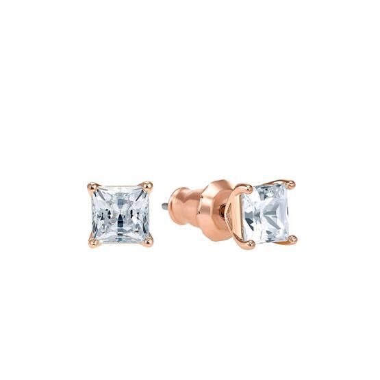 Swarovski 5509935 Attract Sq Czwh Ros Swarovski Küpe