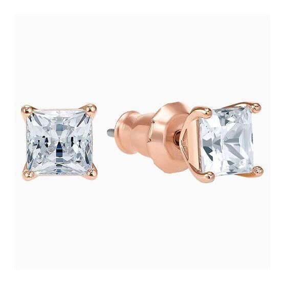 Swarovski 5509935 Attract Sq Czwh Ros Swarovski Küpe