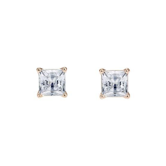 Swarovski 5509935 Attract Sq Czwh Ros Swarovski Küpe